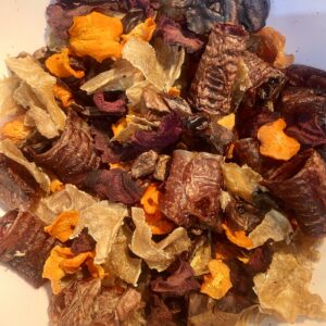 Mutton vegetable dog treats South Africa — Garden Trail Mix with beetroot and carrot